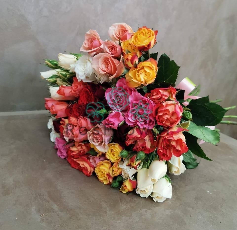 Букет цветов из: Розы в Юность