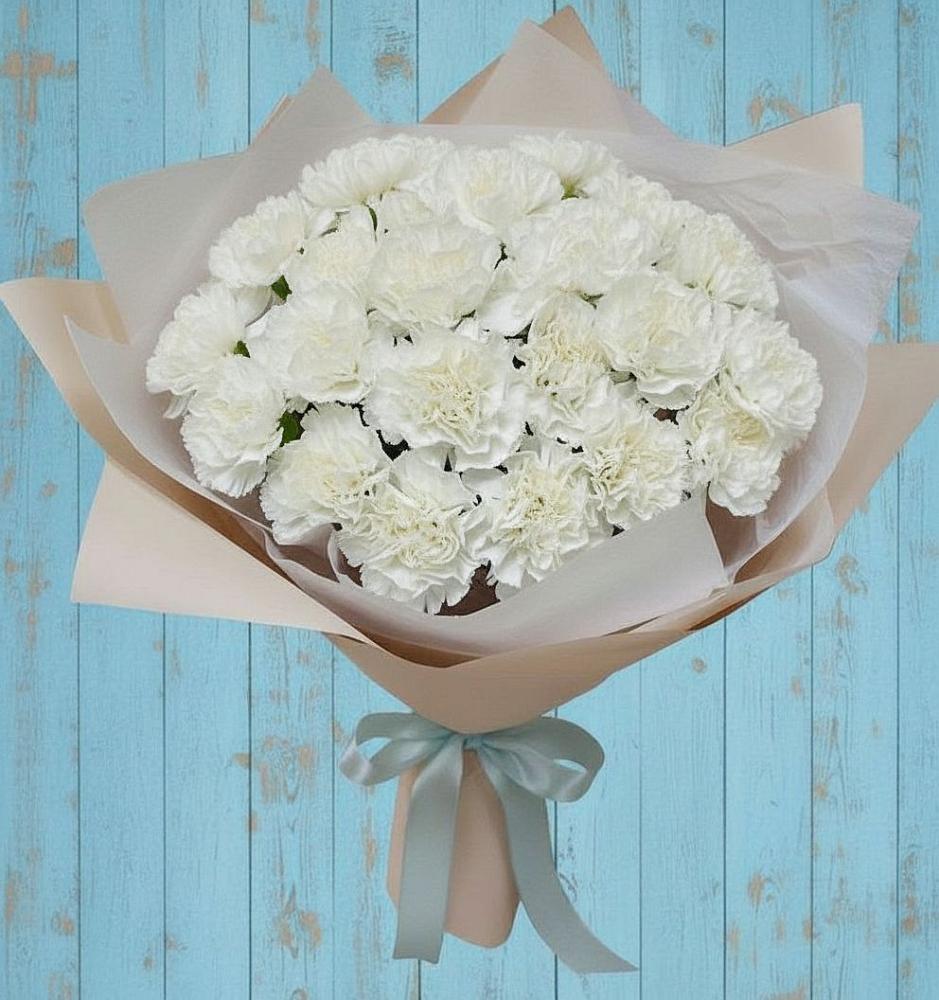 Букет цветов из: Гвоздики в Юность