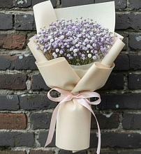Букет цветов из:  Гипсофила в Юность