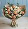 Букет цветов из: Альстромерии и Розы в Юность