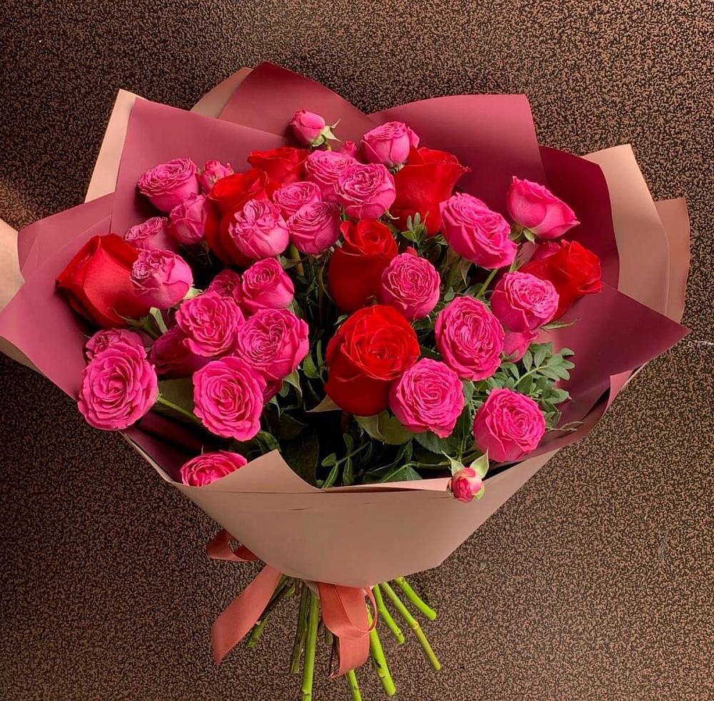 Букет В объятьях нежности в Юность