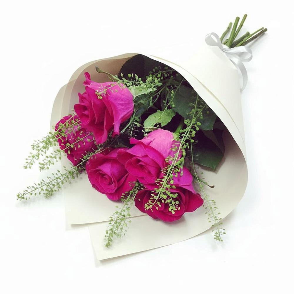 Букет цветов из: Розы в Юность