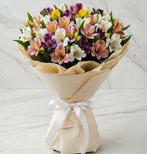 Букет цветов из:  Альстромерии в Юность