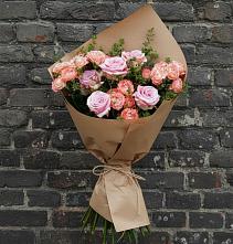 Букет цветов из:  Розы в Юность