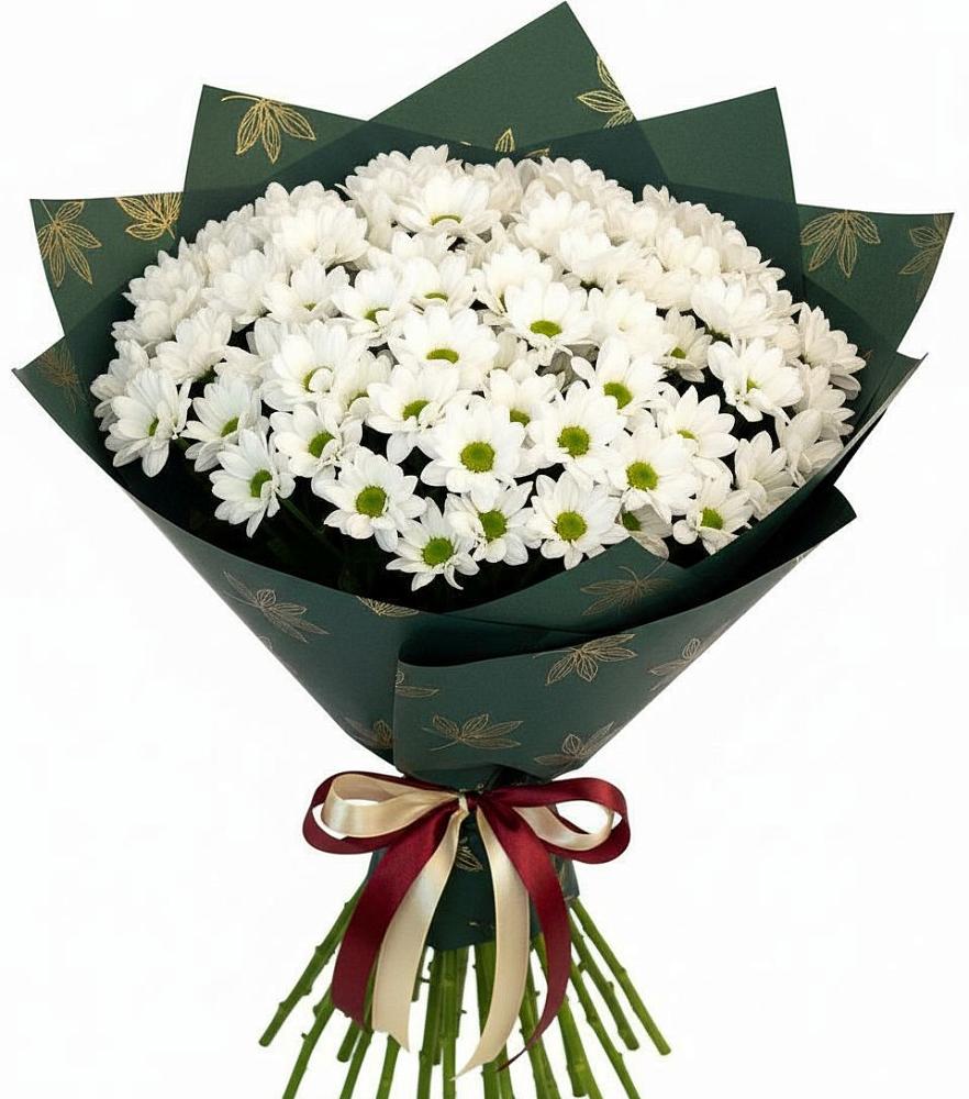 Букет цветов из: Хризантемы в Юность