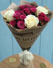 Букет цветов из:  Розы в Юность
