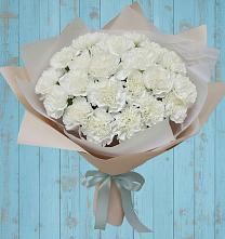 Букет цветов из:  Гвоздики #REPLACE_PRED# Юность