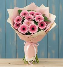 Букет цветов из:  Герберы в Юность