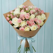 Букет цветов из:  Розы в Юность