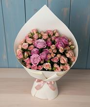 Букет цветов из:  Розы #REPLACE_PRED# Юность